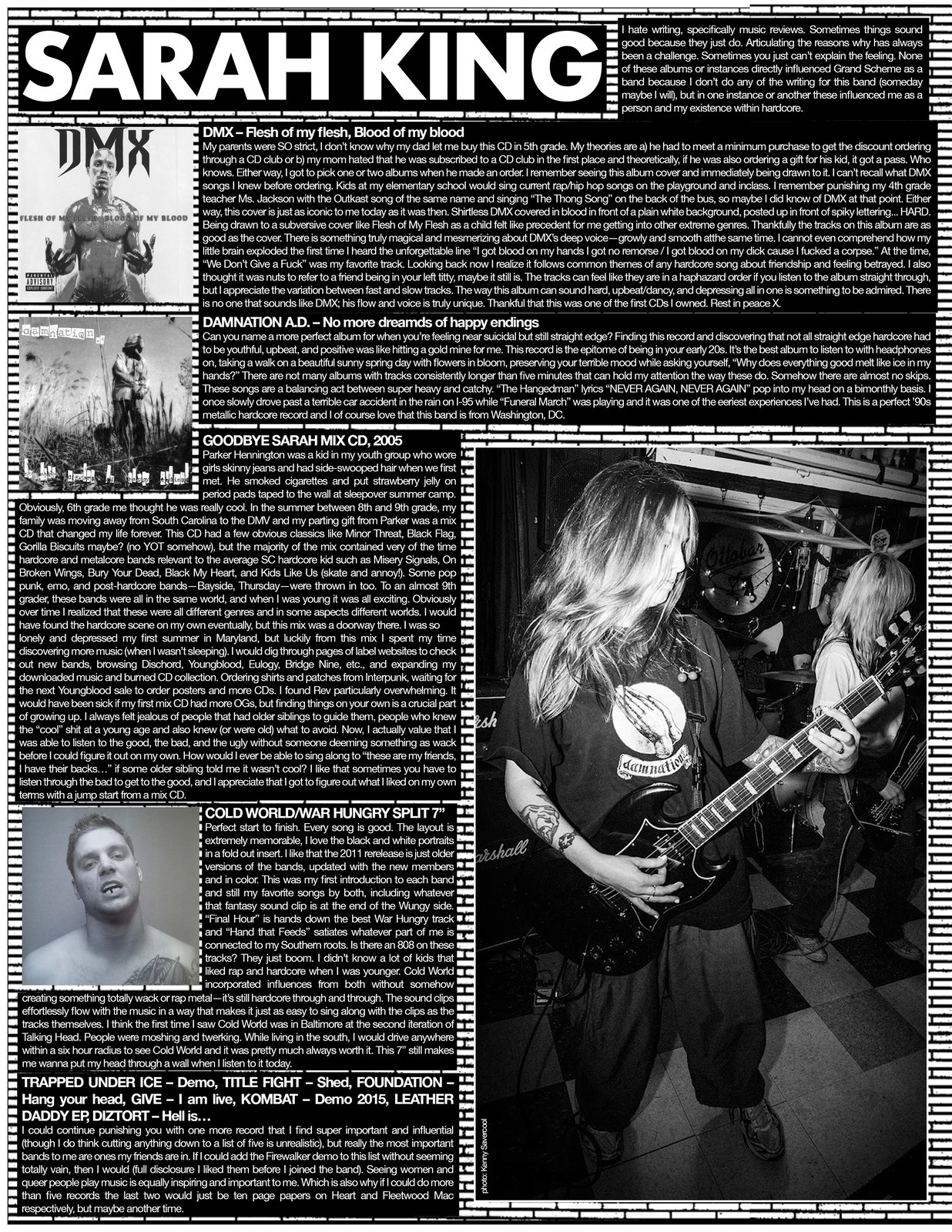 Grand Scheme DMV Hardcore Fanzine | Shining Life Press